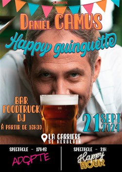 Affiche de Daniel Camus dans Happy Guinguette