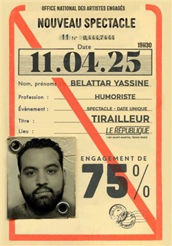 Affiche de Yassine Belattar | Nouveau spectacle