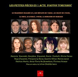Affiche de Tchekhov, pièces en un acte