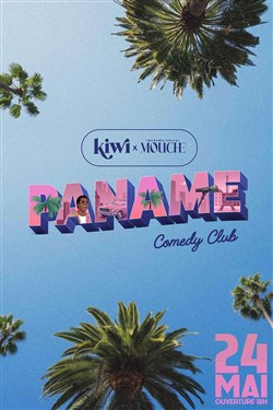 Affiche de Paname Comedy Club x Kiwi Mademoiselle Mouche