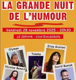 Affiche de La Grande Nuit de l'Humour