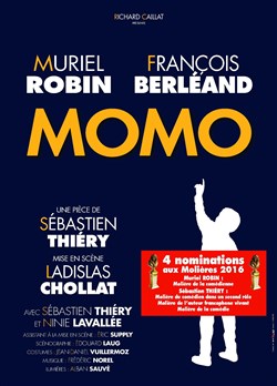Affiche de Momo | avec Muriel Robin et François Berléand