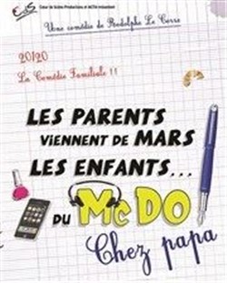 Affiche de Les parents viennent de Mars, les enfants du McDo ! Chez Papa