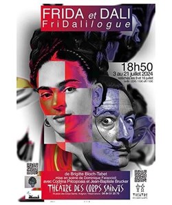 Affiche de Frida et Dali, FriDalilogue