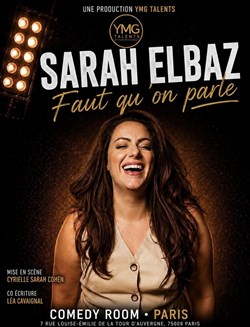 Affiche de Sarah Elbaz dans Faut qu'on parle