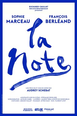 Affiche de La Note | avec Sophie Marceau et François Berléand
