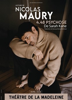 Affiche de Nicolas Maury - 4.48 Psychose de Sarah Kane