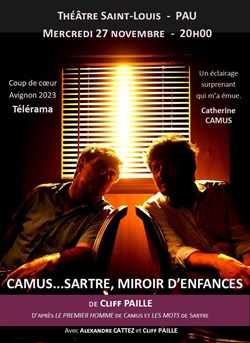 Affiche de Camus... Sartre, Miroir d'enfances