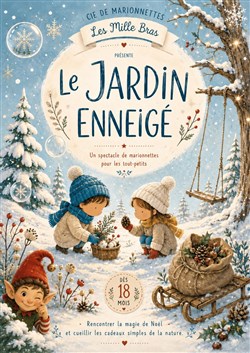Affiche de Le jardin enneigé