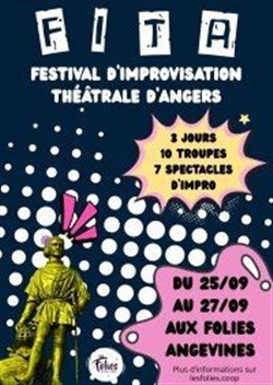 Affiche de FITA : Festival d'Improvisation Théâtrale d'Angers