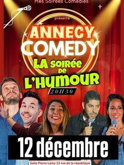 Affiche de Annecy Comedy : la soirée de l'humour
