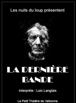 Affiche de La dernière bande
