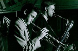 Affiche de Fabien Mary fête Chet Baker & Gerry Mulligan