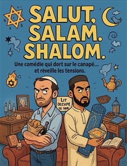 Affiche de Salut, Salam, Shalom
