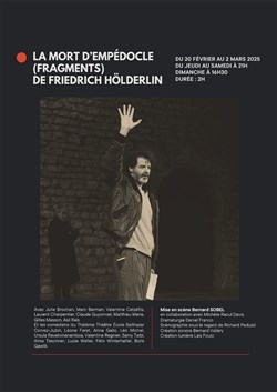 Affiche de La Mort d'Empédocle (Fragments)
