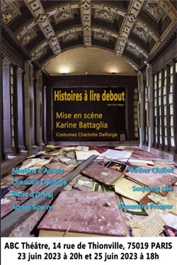 Affiche de Histoires à lire debout