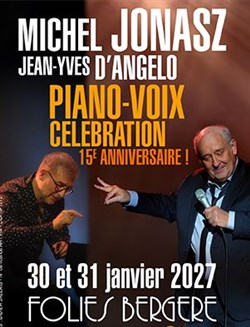 Affiche de Michel Jonasz et Jean-Yves D'Angelo : Piano-Voix