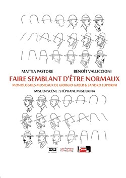 Affiche de Faire semblant d'être normaux