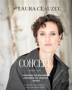 Affiche de Laura Clauzel en piano-voix