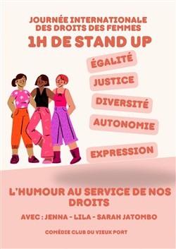 Affiche de L'humour au service de nos droits
