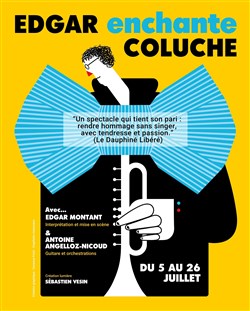 Affiche de Edgar enchante Coluche