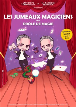 Affiche de Les jumeaux magiciens dans Drôle de magie