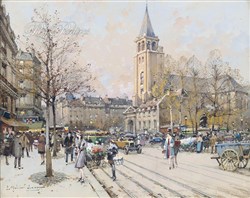 Affiche de Visite guidée : Odéon, Saint-Germain-des-Prés - théâtre et Révolution | par Paule Valois