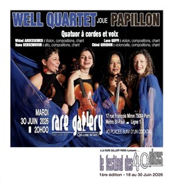 Affiche de Well quartet joue papillon