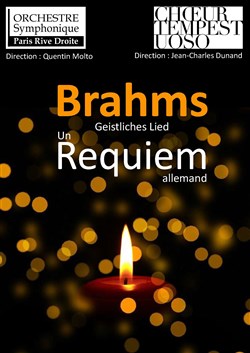 Affiche de Brahms, Un requiem allemand
