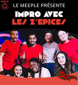 Affiche de Impro avec Les Z'épices au Meeple