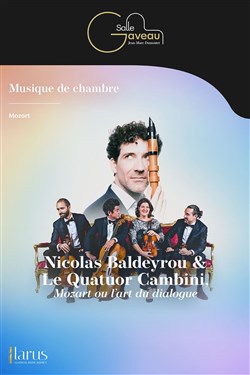 Affiche de Nicolas Baldeyrou & le Quatuor Cambini