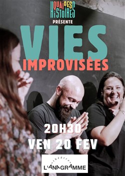 Affiche de Vies improvisées