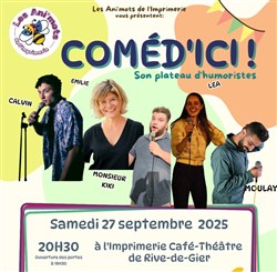 Affiche de Coméd'ici ! | 3ème édition