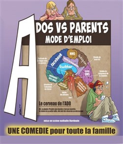 Affiche de Ados vs parents : mode d'emploi