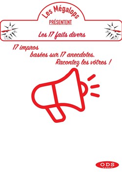 Affiche de Les 17 de l'impro : Les 17 faits divers