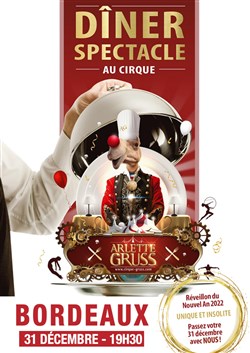 Affiche de Dîner spectacle au cirque | Réveillon de la Saint Sylvestre
