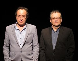 Affiche de Cahin-Caha, dialogue pour deux hommes