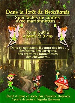 Affiche de Dans la forêt de Brocéliande