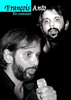 Affiche de François Anto en concert