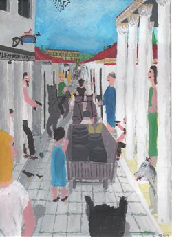 Affiche de Visite guidée : Balade commentée à Lutèce | par Gilles Henry