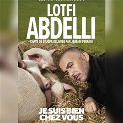 Affiche de Lotfi Abdelli dans Je suis bien chez vous