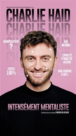 Affiche de Charlie Haid dans Intensement Mentaliste