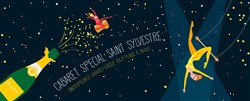 Affiche de Cabaret cirque spécial Saint Sylvestre