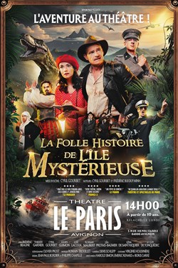 Affiche de La folle histoire de l'île mystérieuse