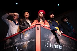 Affiche de La folle histoire de l'île mystérieuse