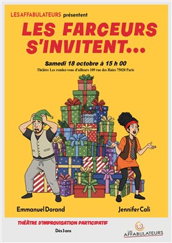 Affiche de Les Farceurs s'invitent
