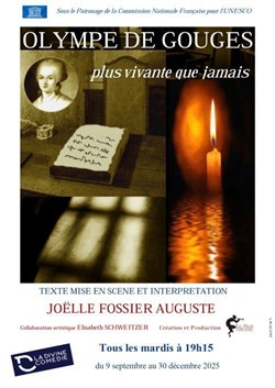 Affiche de Olympe de Gouges, plus vivante que jamais