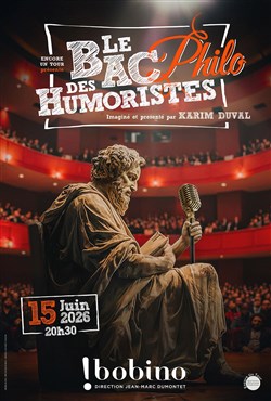 Affiche de Le bac philo des humoristes