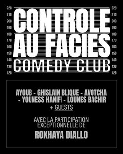 Affiche de Contrôle au faciès Comedy Club