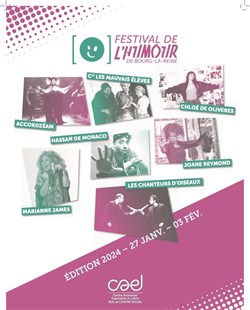 Affiche de Marianne James | Festival de l'humour Bourg-La-Reine